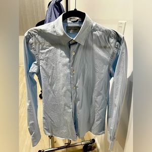 Scotch and Soda Cotton elastane shirt relaxed fit classic collar Size S
